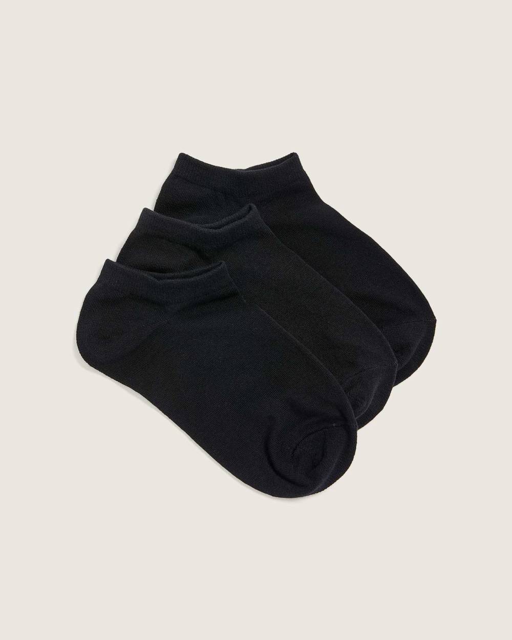 3-Pack Basic Short Socks